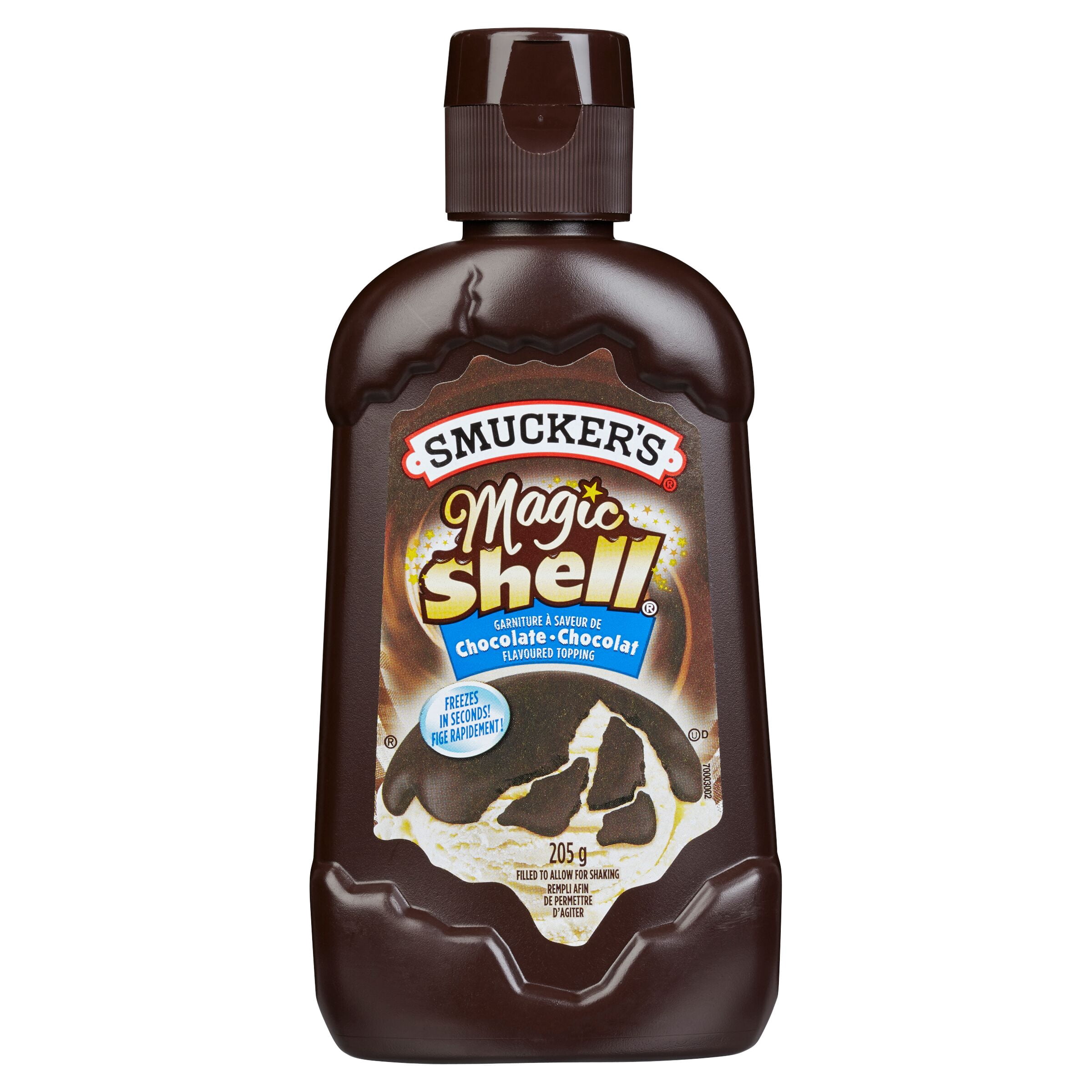Smucker's Magic Shell, Chocolate Flavoured Topping, 205g