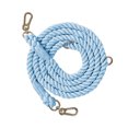 thumbnail image 1 of Leash Handcrafted Dog Leash Multifunctional Double Head Braiding Dog Training Leash with Gold Accessories for Running, 1 of 5