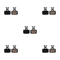 thumbnail image 1 of Baohd 1/2/3/5 10pair Lightweight Brake Pad For Wide Compatibility Durable Brake Pads JY-05C 5PCS, 1 of 6