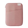 thumbnail image 2 of Maoww Tablet Sleeve Bag Laptop Pouch Soft Computer Handbag Notebook Keyboard Storage Zipper Closure Mouse Organizer Business Pink 13.3-14inch, 2 of 7