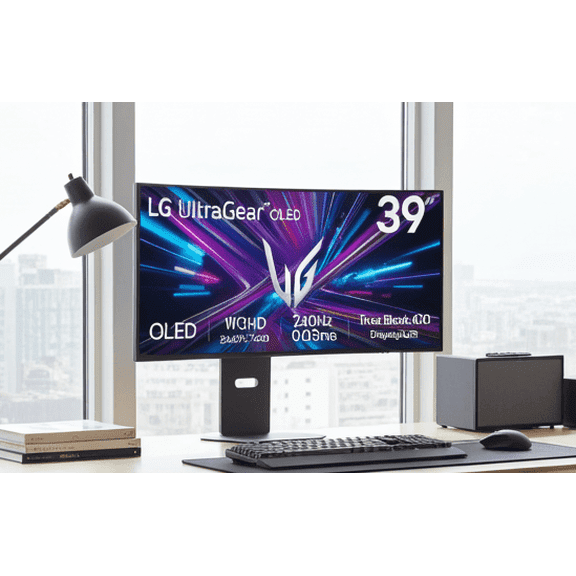 LG 34GX900A-B UltraGear 34" WQHD Curved OLED G-Sync Gaming Monitor - 2025 - Factory Refurbished