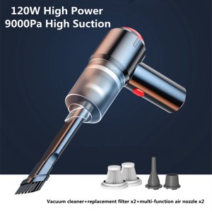 Suncoda Nettoyeur à vide, fournitures de nettoyage Portable sans fil Car Aspirateur de ménage compact & Grand Aspirateur à aspiration avec fonction arrière