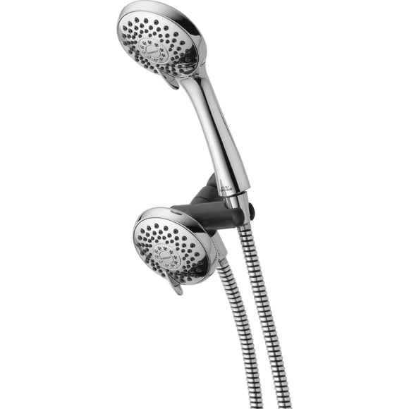 Peerless 3-Setting Hand Shower and Shower Head in Brushed Nickel