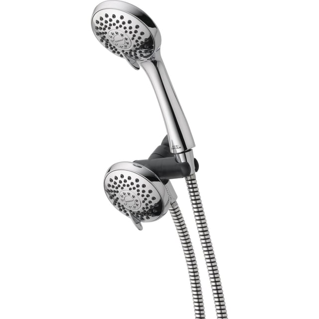 Peerless 3-Setting Hand Shower and Shower Head in Brushed Nickel