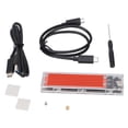 thumbnail image 2 of Carte de Conversion de Port, Taux de Transmission 10Gbps Adaptateur de Disque Dur Externe Haute Compatibilité pour pour OS X pour Linux Bleu,Rouge,Argent,Noir, 2 of 7