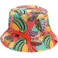 thumbnail image 1 of LinYooLi Chapeau Seau pour Femmes Motif Fruits Frais Réversible Chapeau de Pêcheur pour Hommes Adolescent Unisexe Sport Protection Solaire, 1 of 8