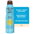 thumbnail image 2 of Hawaiian Tropic® Island Sport® Sweat Resistant Sunscreen Spray, SPF 50, 2 of 7