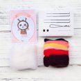 thumbnail image 3 of Pisexur Cute Cat Pattern Handmade DIY Poke Wool Felts Material Production Package, Christmas Gifts for Kids, 3 of 9