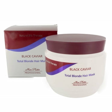 Mon Platin Black Caviar Masque Capillaire Total Blond, 500 ml