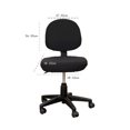 thumbnail image 2 of Office Computer Chair Covers, Split Stretchable  Cover Universal Split Rotating Swivel Chair Slipcover Protector 2 Piece, Office Chair Backrest Cover Rotating Chair  Cover, 2 of 7
