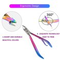 thumbnail image 4 of 15pcs Nail Clippers Kit Manicure Pliers Kit Stainless Steel Nail Scissors Grooming Kit, 4 of 7