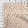 thumbnail image 2 of oneOone Velvet Peach Fabric Abstract Craft Projects Decor Fabric Printed By The Yard 58 Inch Wide, 2 of 4