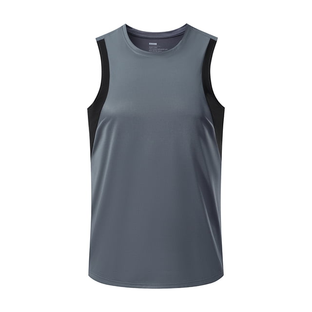 Timegard Athletic Tops for Men Crewneck Lightweight Color Block Casual Breathable Running Tee Shirts