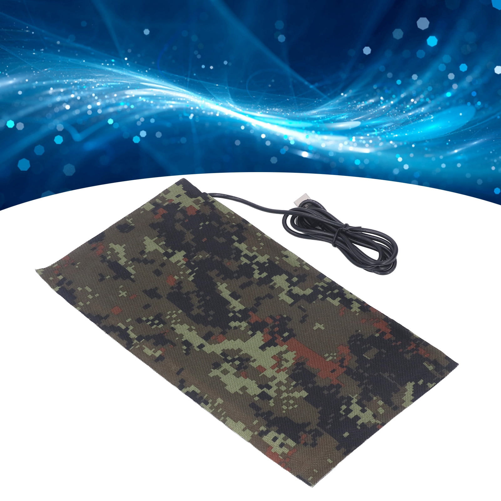 Pad USB Electric Heating Pad 5V Carbon Fiber Heating Cloth Washable Clothes Heating Pad