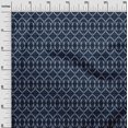 thumbnail image 2 of oneOone Silk Tabby Fabric Geometric & Paisley Block Print Fabric By Yard 42 Inch Wide, 2 of 4