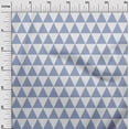 thumbnail image 3 of oneOone Georgette Viscose Fabric Triangle Geometric Decor Fabric Printed BTY 42 Inch Wide, 3 of 5