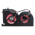 thumbnail image 3 of Laptop Cpu Cooling Fan for MSI GS63VR GS63 GS73 GS73VR MS-17B1 Stealth Pro CPU BS5005HS-U2F1 GPU BS5005HS-U2L1 COOLER Red CPU, 3 of 4