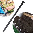 thumbnail image 4 of 8 - Inch Plastic Edging Nails - Spiral Nylon Stakes for Yard and Garden, 4 of 6