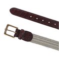 thumbnail image 2 of CTM® Ceinture Tressée Cirée avec Extrémités à Imprimé Croco (Grande Taille pour Hommes), 2 of 2