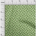 thumbnail image 2 of oneOone Silk Tabby Green Fabric Abstract Craft Projects Decor Fabric Printed By The Yard 42 Inch Wide, 2 of 4