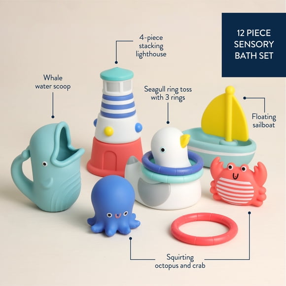 Itzy Ritzy Splash & Learn Seaside Gift Set
