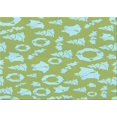 thumbnail image 1 of Ahgly Company Tapis Rectangulaire Lavable en Machine Intérieur Transitionnel Vert Pâle, 5 Pieds x 7 Pieds, 1 of 7