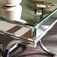 thumbnail image 2 of Southern Enterprises Ava Mirrored End Table in Chrome, Chrome (Set of 1), 2 of 4