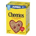 Original: ANGLAIS Cheerios Petit-déjeuner céréales, taille Jumbo, grains entiers, 500gx2