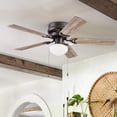 thumbnail image 4 of Prominence Home Alvina 44" Indoor LED Ceiling Fan with Pull Chain, Bronze, 4 of 15