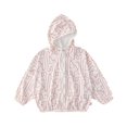 thumbnail image 4 of Kids Sun Protection Zip Hoodie Lightweight Long Sleeve Rash Guard with Hood Swim Cover Up Light Purple 9 Years-10 Years, 4 of 4
