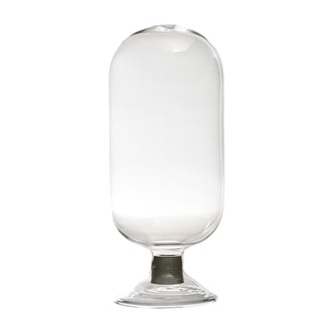 Elodie Bocal Cloche en Verre Transparent pour Allumettes, Contient 80 Allumettes, Multiusage, Léger, Décoratif m