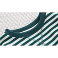 thumbnail image 4 of YOUSNH Chandail d'Halloween Garçons Filles Chandail Classique à Rayures Col Rond Manches Longues Épais Chaud Chandail Décontracté à Enfiler Hauts Chandail Garçons Chandails Vert 7-8 Ans, 4 of 8