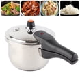 thumbnail image 1 of Stainless Steel Pressure Cooker,Classic High Dome Pressure Cooker with Locking  Handle  Cooking Pot Steamer Electric Ceramic Stove Pressure Cooker for Kitchen, 1 of 8