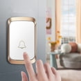 thumbnail image 3 of Doorbell Wireless Home Battery Model All Use Battery Non Plug In Wireless Doorbell One Drag No Plug In, 3 of 4