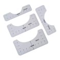 thumbnail image 2 of 4PCS T-shirt Ruler Guide High Precision T-Shirt Alignment Tool, 2 of 8