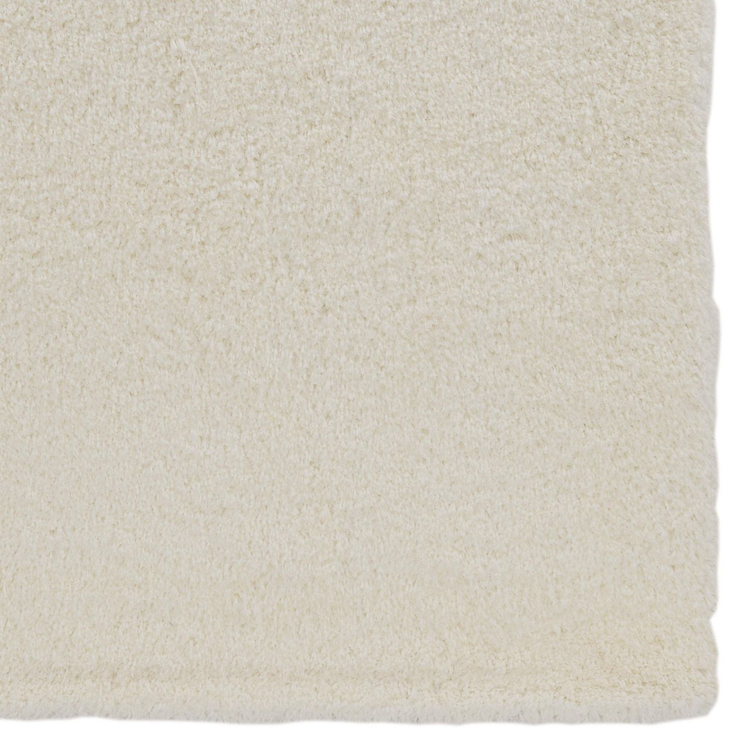 Tapis Shaggy Pastel blanc de 8 pi. x 10 pi.