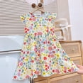 thumbnail image 2 of Robes Fille Robe Dessin Animé Robe d'Anniversaire pour Filles Robes de Fête d'Anniversaire Vêtements Bébé Fille 8-9 Ans Mode Filles, 2 of 3