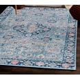thumbnail image 3 of Tapis Emerald Morris rouge & ivoire de 5 pi x 7 pi, 3 of 7