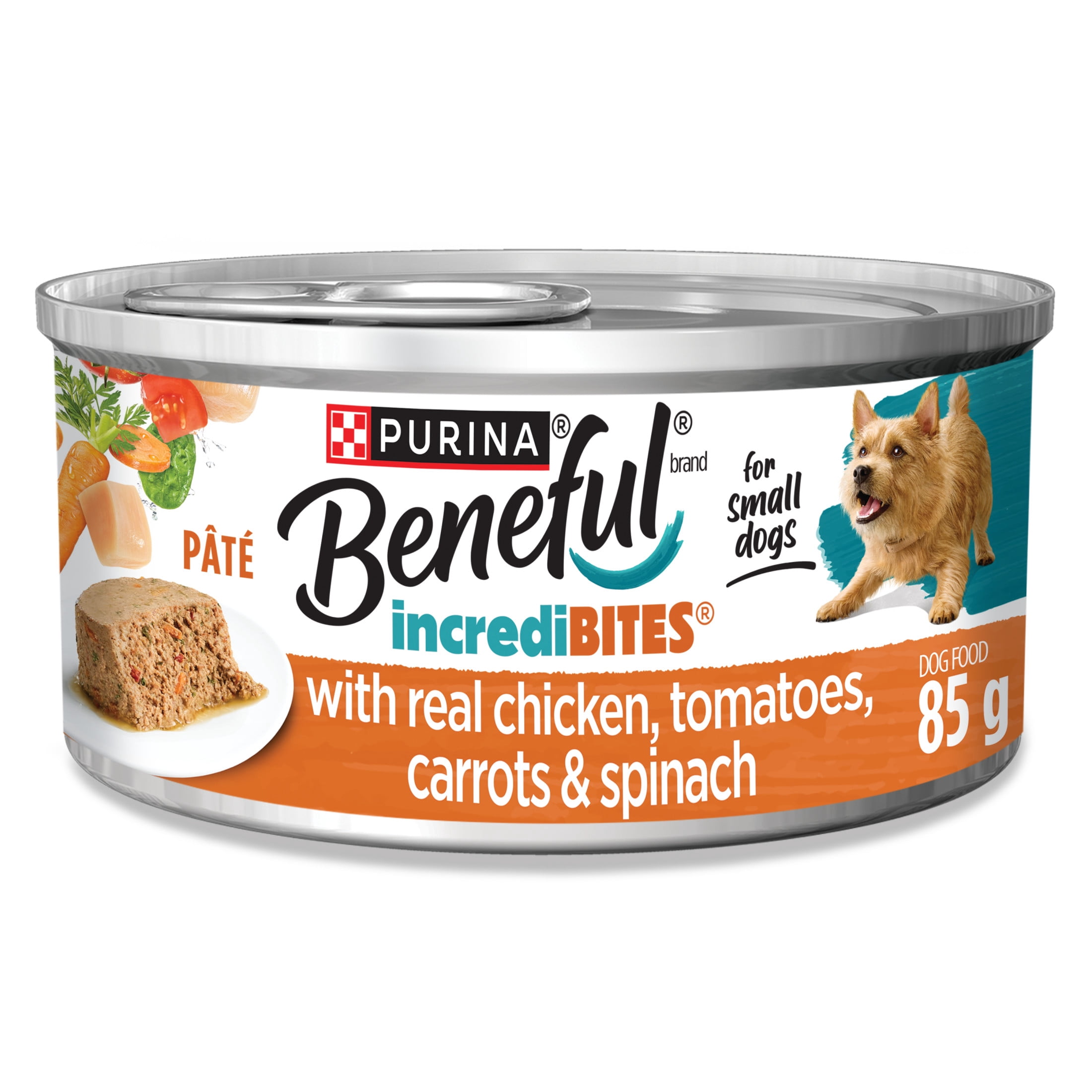 Beneful IncrediBites with Real Chicken Pâté, Wet Dog Food 85 g
