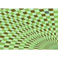 thumbnail image 1 of Ahgly Company Machine Washable Indoor Rectangle Transitional Light Green Area Rugs, 2' x 5', 1 of 7