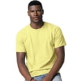 thumbnail image 1 of Hanes TAGLESS Men`s T-Shirt - Best-Seller, S, Yellow, 1 of 1