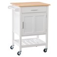 thumbnail image 4 of CorLiving Sage Wood Kitchen Cart, 4 of 9