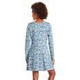 thumbnail image 4 of George Girls' Long-Sleeve Skater Dress, 4 of 5