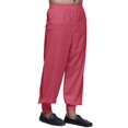 thumbnail image 2 of Atasi Mens Solid Rayon Readymade Pajama Ethnic Wear Adjustable Harem Pants, 2 of 5