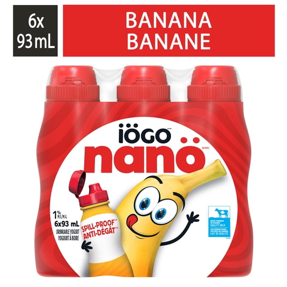 iÖGO nanö Drinkable Banana Yogurt 1%