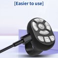 thumbnail image 3 of Ruiboury Portable Wireless Phone Controller For Selfies And Photography Rechargeable Remote Control Ring Has white, 3 of 6