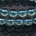 thumbnail image 2 of Angelstones Bracelet Extensible Unisexe en Perles Rondes de 8 mm en Pierre Précieuse de Fluorite Verte Naturelle 7 Pouces, 2 of 2