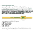 thumbnail image 2 of TICONDEROGA Tri-Write Triangular Pencils, Standard Size Wood-Cased #2 HB Soft, Yellow, 8-Pack (13852), 2 of 4