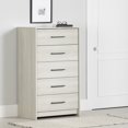 thumbnail image 1 of South Shore Londen 5-Drawer Chest for Adult, in Winter Oak, 1 of 12