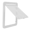 thumbnail image 4 of Petite Porte pour Chat, Fenêtre Blanche Fixable à 4 Moustiquaires, Porte pour Animaux de Compagnie avec Ventilation Durable, avec Rabat, Fournitures pour Animaux de Compagnie pour Chat Chien Blanc Petit, 4 of 8